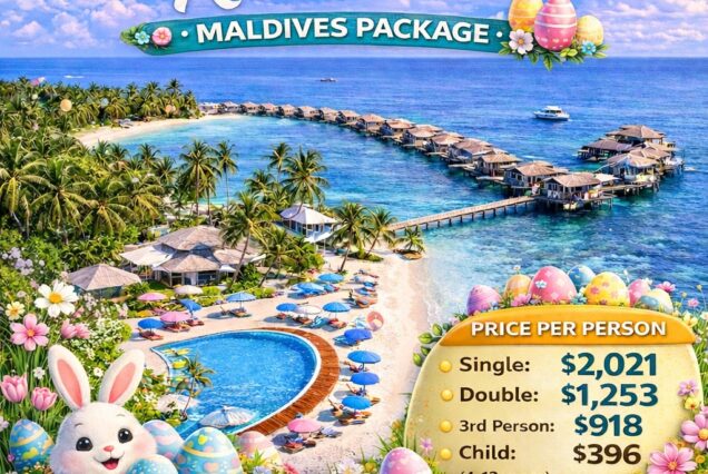 Maldives Easter Holiday Package