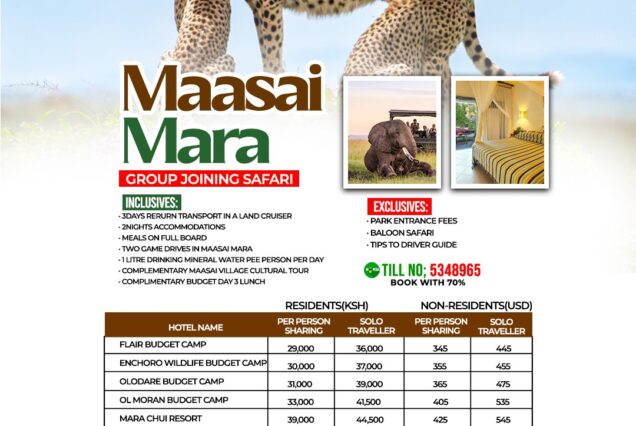 Maasai Mara Group Joining Safari