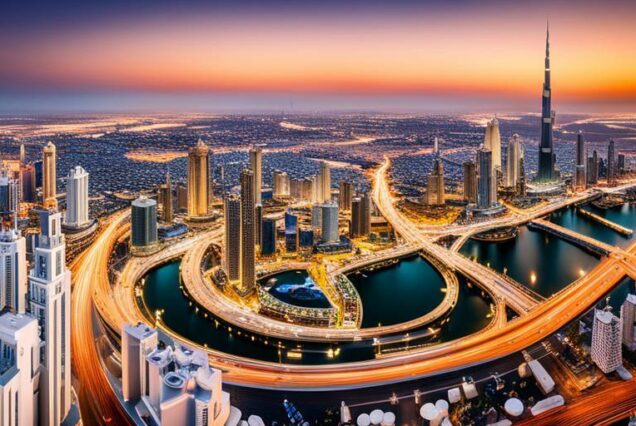 Luxury Dubai Holiday Package with iconic Dubai skyline and Burj Khalifa