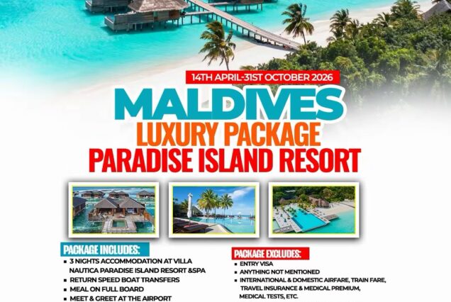Maldives Holiday Package at Villa Nautica Paradise Island Resort & Spa